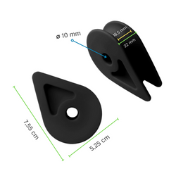 Kausza z otworem M10