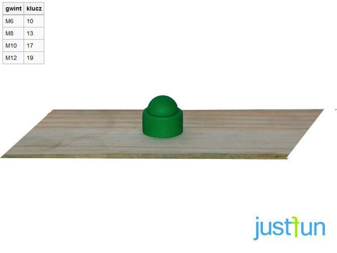 Zaślepka na śrubę z łbem sześciokątnym M10