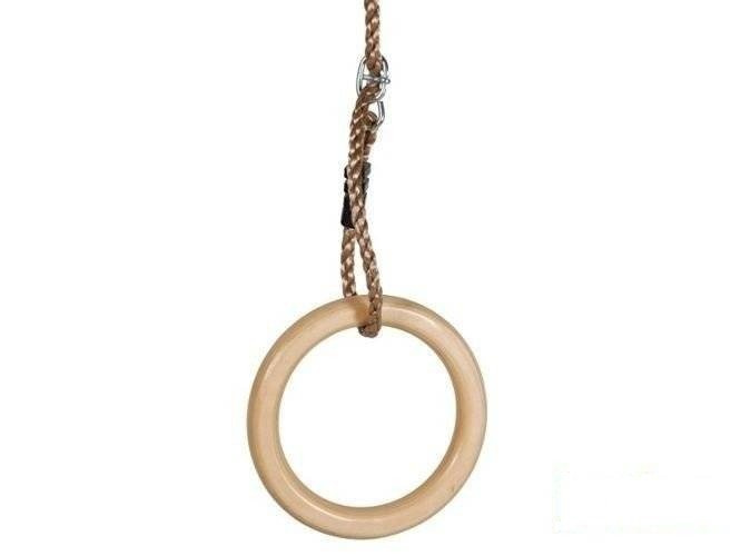 Kółka gimnastyczne drewniane