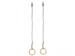 Kółka gimnastyczne drewniane