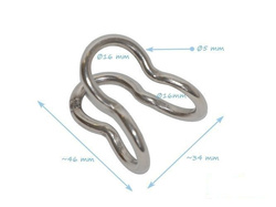 Łącznik krzyżowy do liny zbrojonej 16 mm typ U