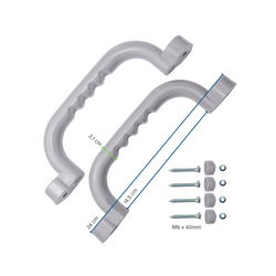 Zestaw rączek 240x75 mm 