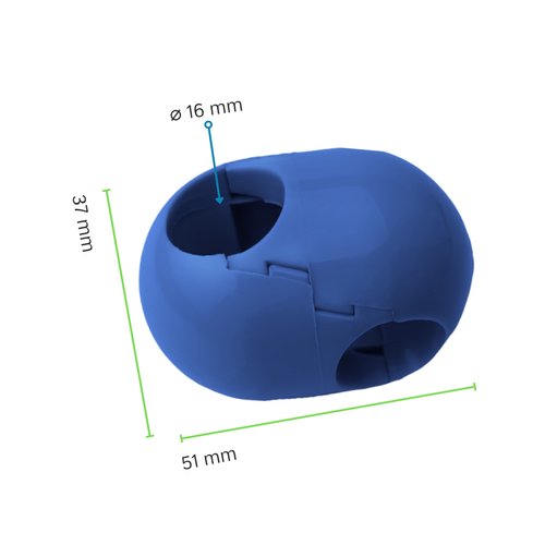 Łącznik krzyżowy do liny 16 mm