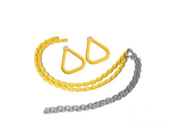 Trójkątne Obręcze gimnastyczne na łańcuchu