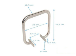 Uchwyt ze stali nierdzewnej do równoważni 240 x 240 