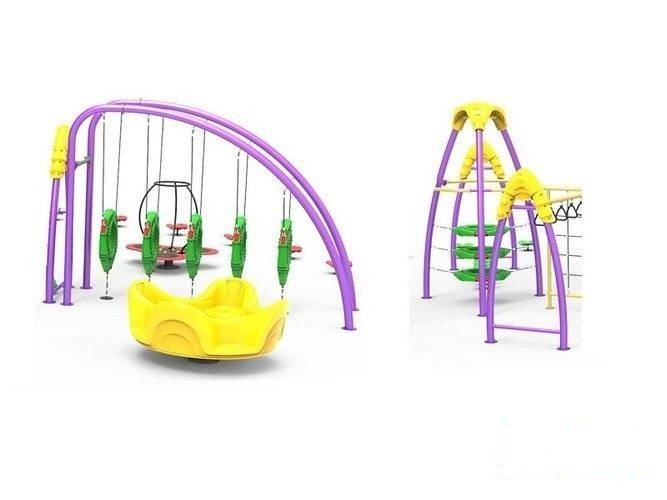 Przejście trójkątne, produkty na plac zabaw